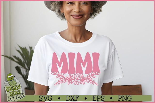 Mimi Flowers SVG File SVG Crunchy Pickle 