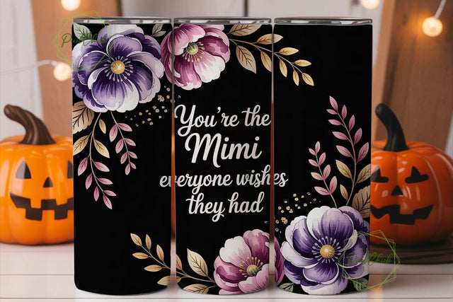 Mimi Tumbler Wrap 20oz Sublimation PixelChick 