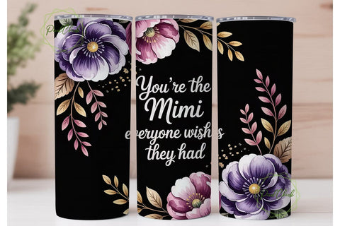 Mimi Tumbler Wrap 20oz Sublimation PixelChick 