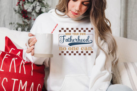 mind your own fatherhood no one can SVG Angelina750 