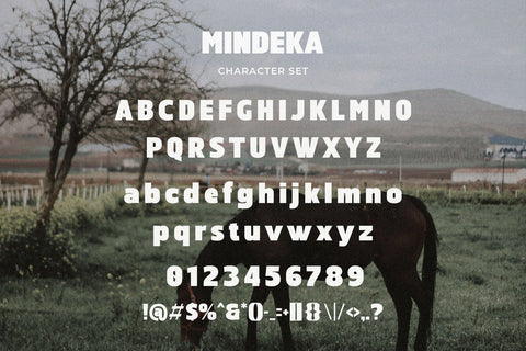 Mindeka - Ultra Bold Sans Serif Font studioalmeera 