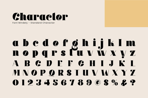 Mindely Font ahweproject 