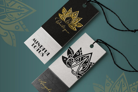 Mindful Lotus Mandala Monogram Font Dm Letter Studio 