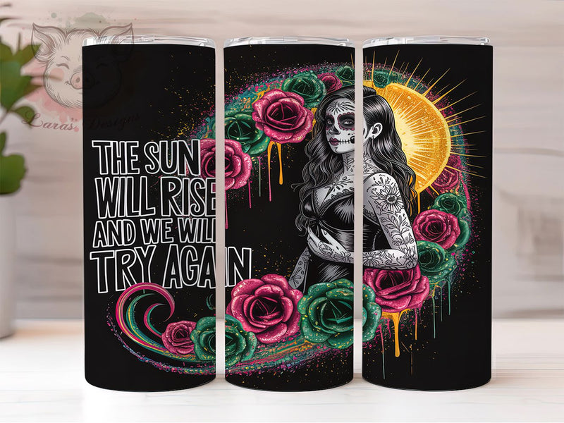 Mindful Strength Self-Care Tumbler Wrap, Awareness Quote Design, Self Care Tumbler, Mental Wellness Art, Inspirational Health Quote, Psychology Support Gift, Emotional Health Wrap Sublimation Lara' s Designs 
