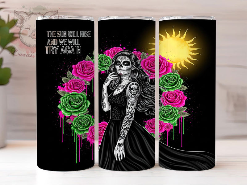 Mindful Strength Self-Care Tumbler Wrap, Awareness Quote Design, Self Care Tumbler, Mental Wellness Art, Inspirational Health Quote, Psychology Support Gift, Emotional Health Wrap Sublimation Lara' s Designs 