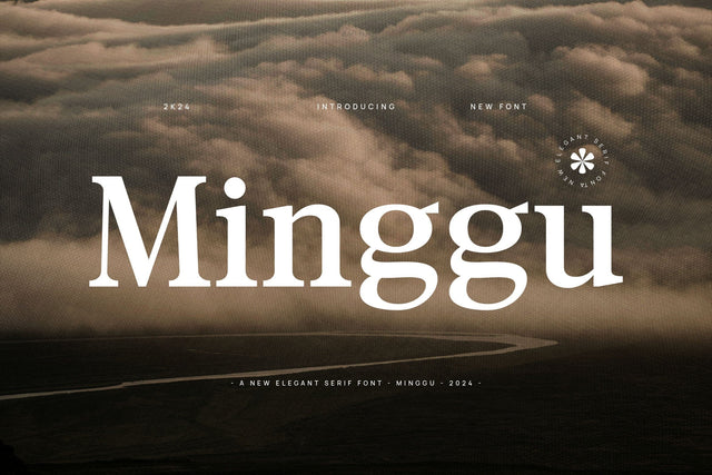 Minggu - Elegant Serif Font Font studioalmeera 