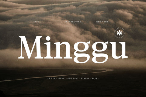 Minggu - Elegant Serif Font Font studioalmeera 