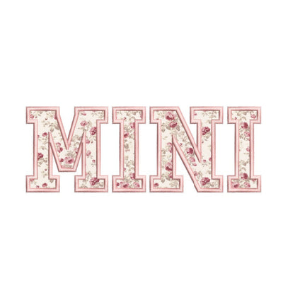 Mini Applique Embroidery Design, Retro Machine Embroidery Design, 5 sizes, Instant Download Embroidery/Applique DESIGNS Nino Nadaraia 