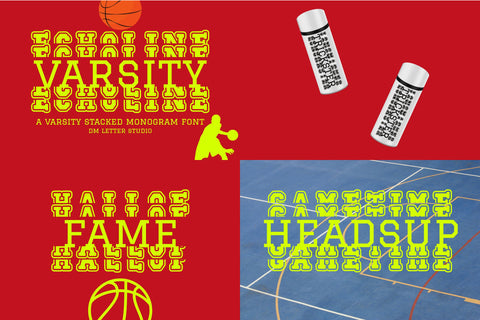 Mini Bundle – Echoline Collection Font Dm Letter Studio 