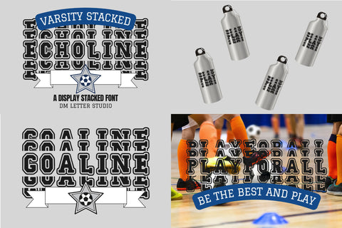 Mini Bundle – Echoline Collection Font Dm Letter Studio 