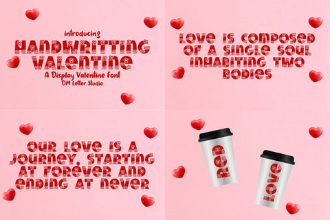 Mini Bundle: Handwriting Collection Font Dm Letter Studio 