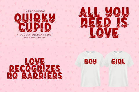 Mini Bundle - Quirky Collection Font Dm Letter Studio 