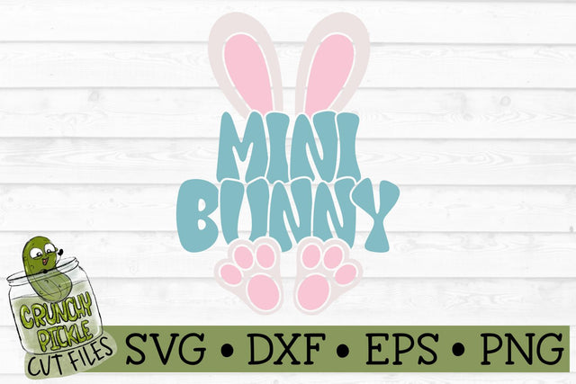 Mini Bunny Ears and Feet SVG File SVG Crunchy Pickle 