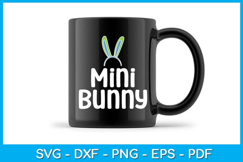 Mini Bunny Easter Sunday SVG PNG PDF Cut File SVG Creativedesigntee 