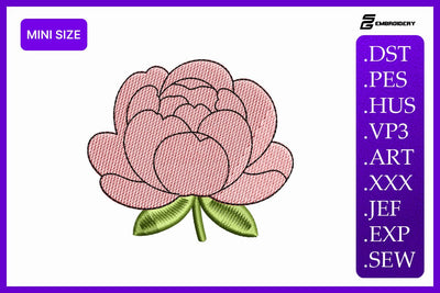 Mini Size Smiling Spring Flower Machine Embroidery Design Embroidery/Applique DESIGNS sg embroidery 