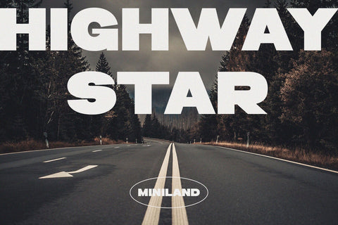 Miniland - A Bold Sans Serif Font studioalmeera 