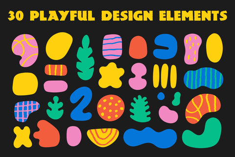 Minimal Abstract Shapes Sublimation Rin Green 