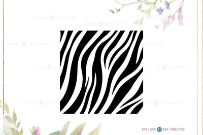 Minimal Leopard Animal Print, Leopard Print Pattern, Black & White Leopard Spots SVG FiveStarCrafting 