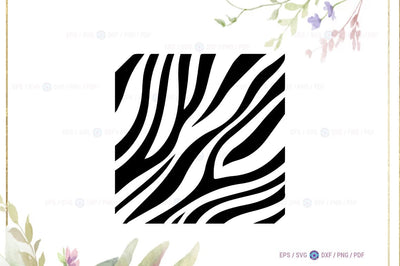 Minimal Leopard Animal Print, Leopard Print Pattern, Black & White Leopard Spots SVG FiveStarCrafting 