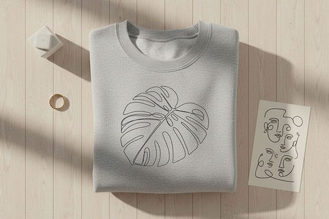 Minimalist Line Art Png Bundle, Modern Abstract Clipart, Simple Illustration Designs, Contemporary Digital Minimal Graphic Sublimation Pngs SVG TiffsCraftyCreations 