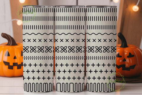 Minimalist Line Art Tumbler Wrap Sublimation PixelChick 