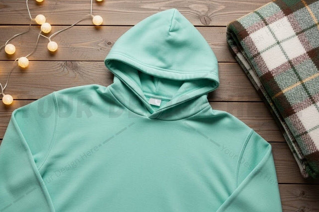 Mint green hoodie mockup design Mock Up Photo Designangry 