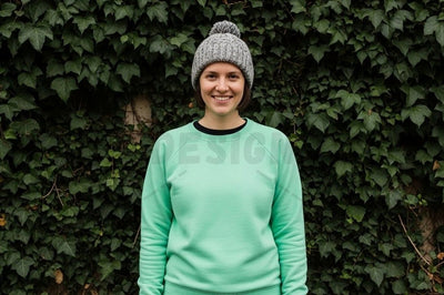 Mint green long sleeve t-shirt mockup Mock Up Photo Designangry 