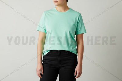 Mint green t-shirt mockup design Mock Up Photo Regulrcrative 