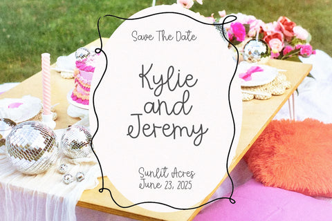 Mint Honey - Cute Script Font Font KA Designs 