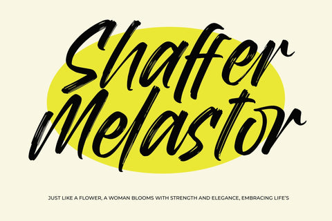 Mirage Factory - Bold Brush Font Font Letterena Studios 