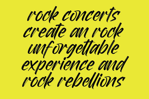 Mirage Factory - Bold Brush Font Font Letterena Studios 