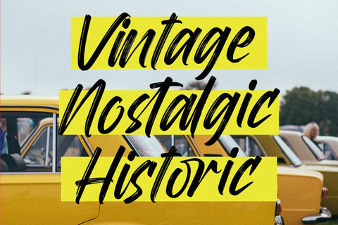 Mirage Factory - Bold Brush Font Font Letterena Studios 