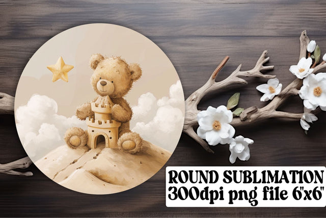 Mischievous Bear-Themed Car Coasters Sublimation afrosvg 