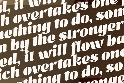 Misflen Radio - Modern Bold Serif Font Font Letterena Studios 