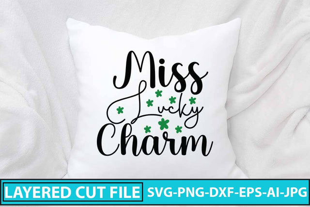 Miss Lucky Charm SVG Cut File SVG Syaman 