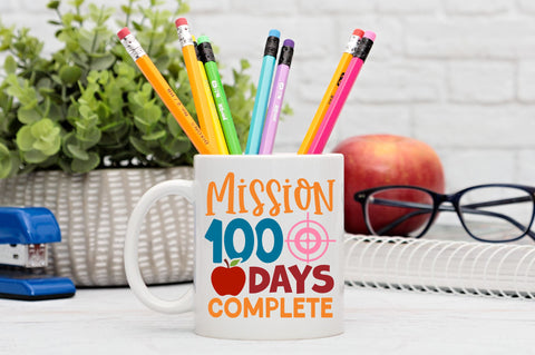 Mission 100 days complete SVG Design SVG Regulrcrative 