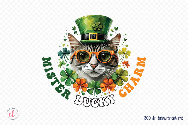 Mister Lucky Charm, St Patrick's Day Sublimation Sublimation CraftLabSVG 