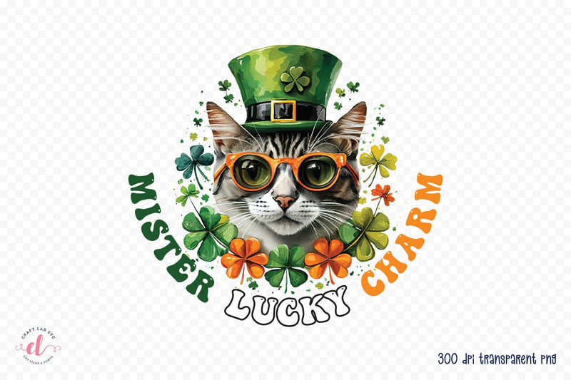 Mister Lucky Charm, St Patrick's Day Sublimation Sublimation CraftLabSVG 