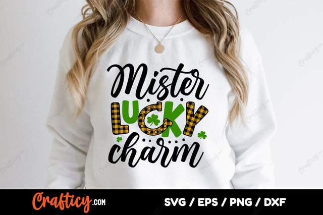 Mister Lucky Charm SVG Design SVG Designangry 
