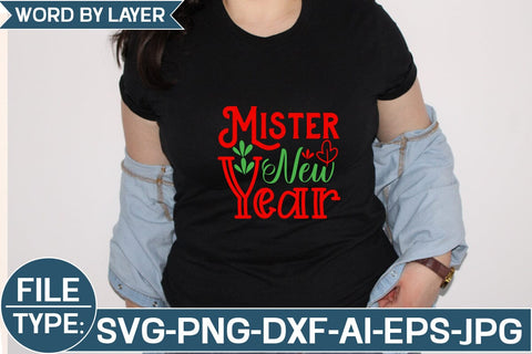 Mister New Year SVG Cut File SVG Studio Innate 
