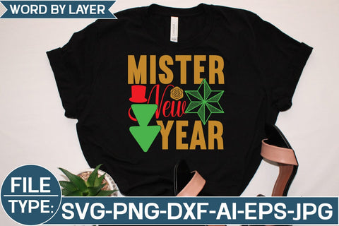 Mister New Year SVG Cut File SVG Studio Innate 