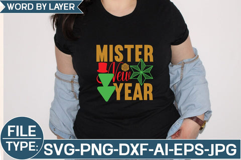 Mister New Year SVG Cut File SVG Studio Innate 