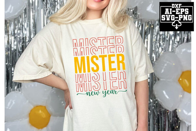 Mister New Year Svg Cut Files Creative Art SVG CraftlabSvg55 