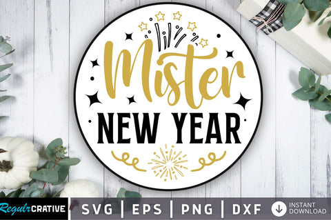 Mister new year svg design SVG Regulrcrative 