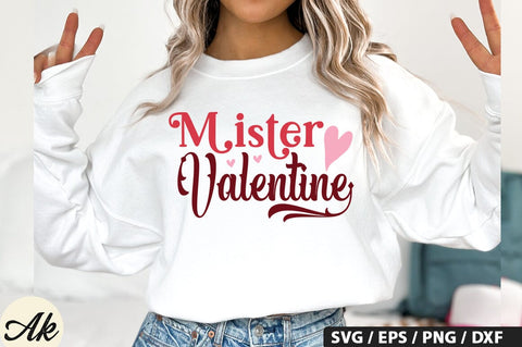 Mister valentine SVG Design SVG akazaddesign 