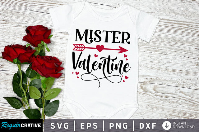 Mister Valentine svg Design SVG Regulrcrative 