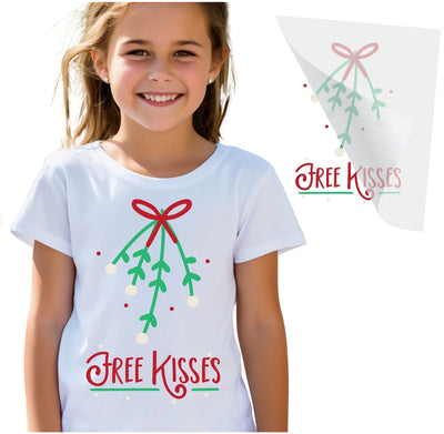 Mistletoe Christmas DTF Transfer Physical So Fontsy T-Shirt Iron-On Transfer Shop