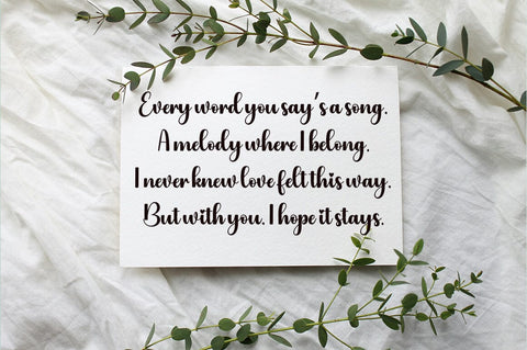 Mistletoe Font Studio Natural Ink 