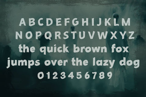 Misty Graveyard Font Misti's Fonts 