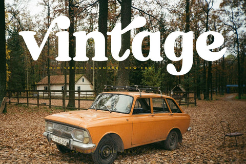 Mistys Relrica - Modern Retro Serif Font Letterena Studios 